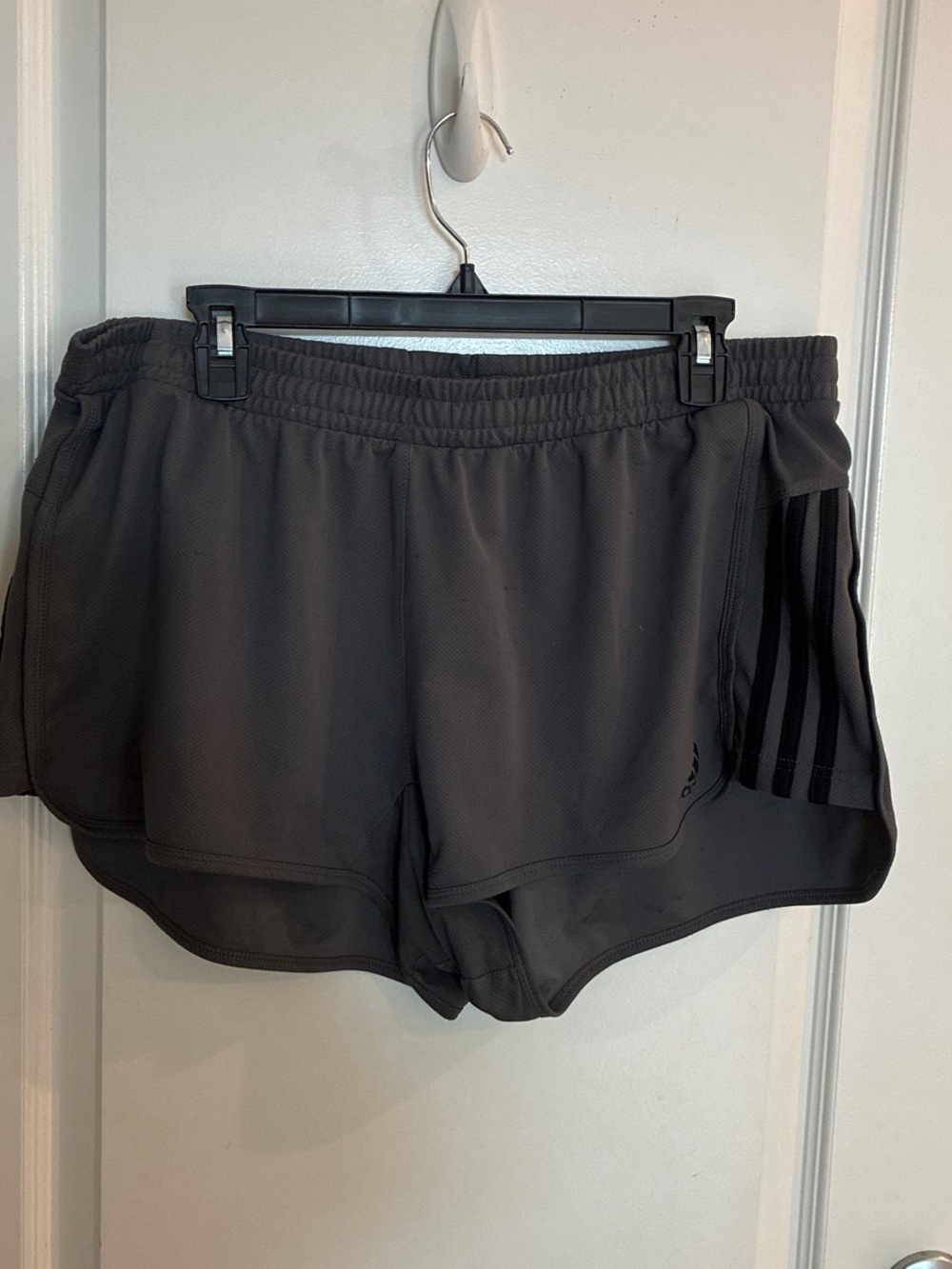 Black and grey shorts